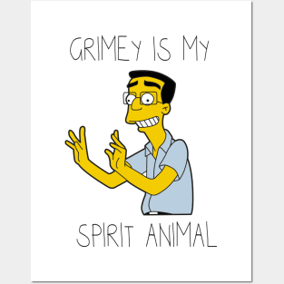 Grimey is my Spirit Animal Posters and Art